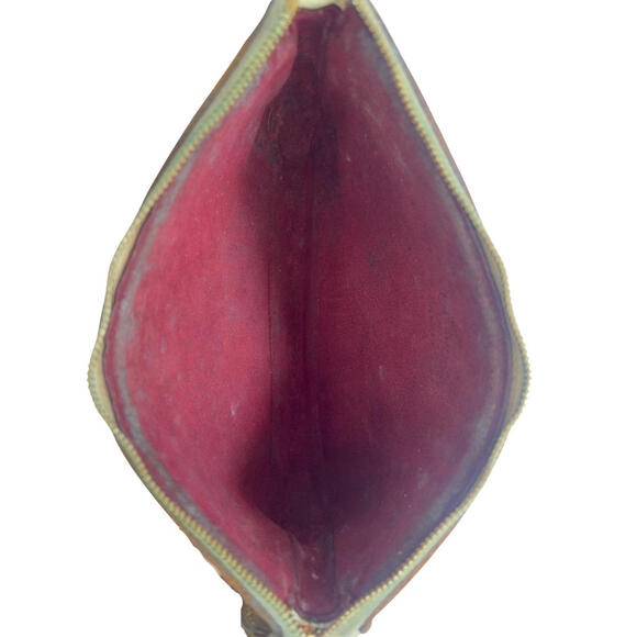 Louis Vuitton Murakami Pochette Baguette White Leather w/Multicolor LV Monogram - Picture 12 of 13